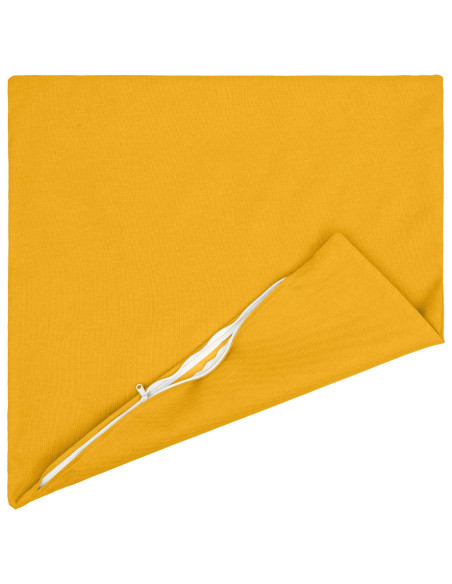 Federa 2 pz HEERLEN Giallo Chiaro 55 x 55 cm Tessuto
