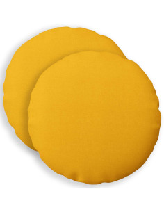 Federa 2 pz HEERLEN Giallo Chiaro Ø 40 cm Tessuto