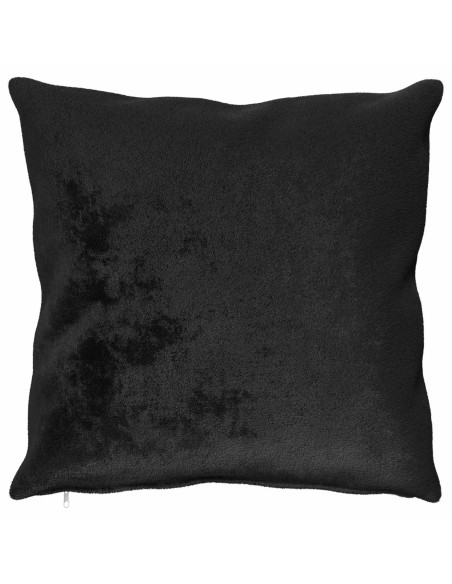 Federa 2 pcs HEERLEN Nero 80 x 80 cm Flanella