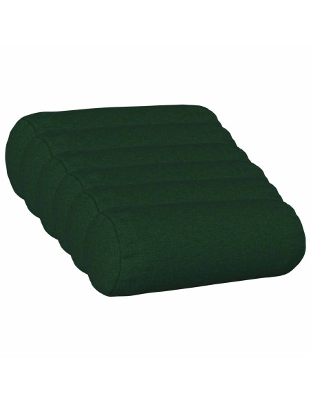 Federa 6 pz HEERLEN Verde Scuro Ø 15 x 40 cm Tessuto