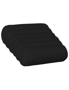 Federa 6 pz HEERLEN Nero Ø 15 x 40 cm Tessuto