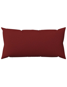 Federa 6 pz HEERLEN Rosso Vino 40 x 80 cm Tessuto 2