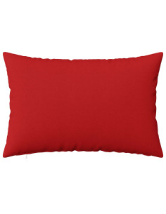 Federa 6 pz HEERLEN Rosso 50 x 80 cm Tessuto 2