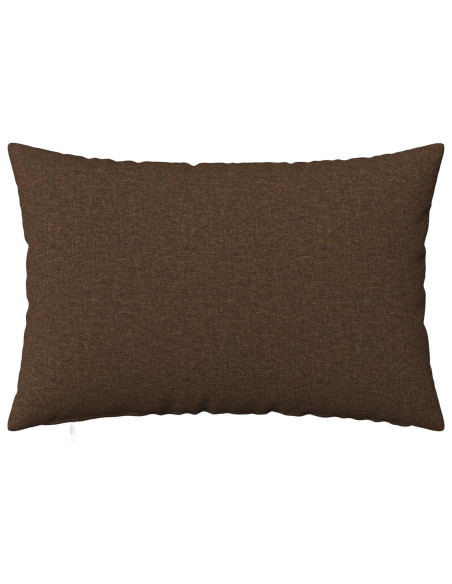 Federa 2 pz HEERLEN Marrone 50 x 70 cm Tessuto
