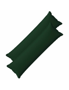 Federa 2 pcs HOUTEN Verde Scuro 40 x 145 cm Lino