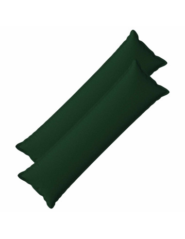 Federa 2 pcs HOUTEN Verde Scuro 40 x 145 cm Lino