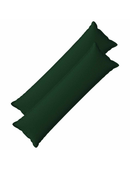 Federa 2 pcs HOUTEN Verde Scuro 40 x 145 cm Lino