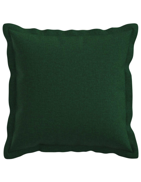 Federa 2 pcs HOUTEN Verde Scuro 40 x 40 cm Lino