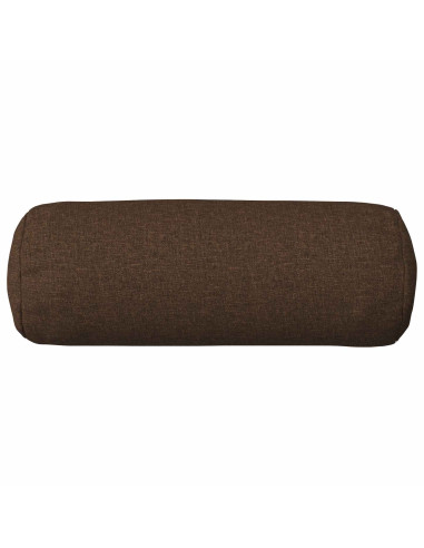 Federa 2 pz HEERLEN Marrone Ø 15 x 40 cm Tessuto