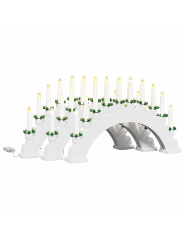 Arco di Candele di Natale con 10 Candele LED 3 pz LED