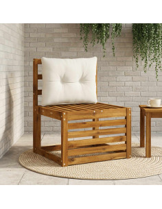 Cuscino per schienale PUTTEN 100% Poliestere Bianco