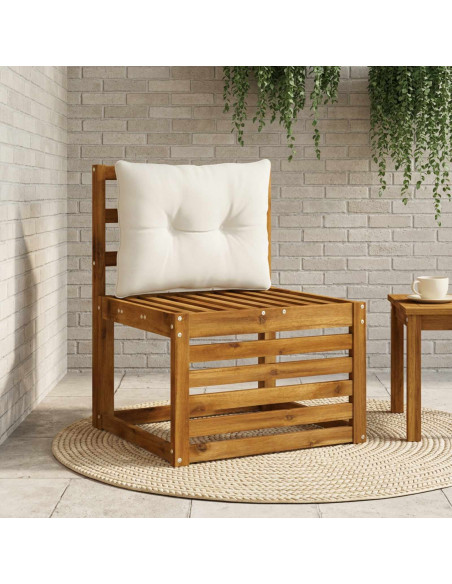 Cuscino per schienale PUTTEN 100% Poliestere Bianco