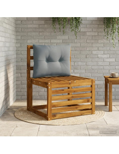Cuscino per schienale PUTTEN 100% Poliestere Blu