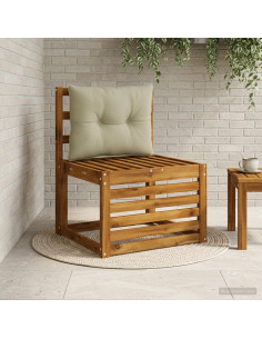 Cuscino per schienale PUTTEN 100% Poliestere Verde chiaro
