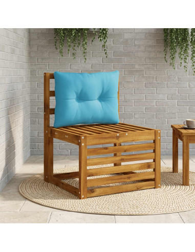 Cuscino per schienale PUTTEN 100% Poliestere Azzurro