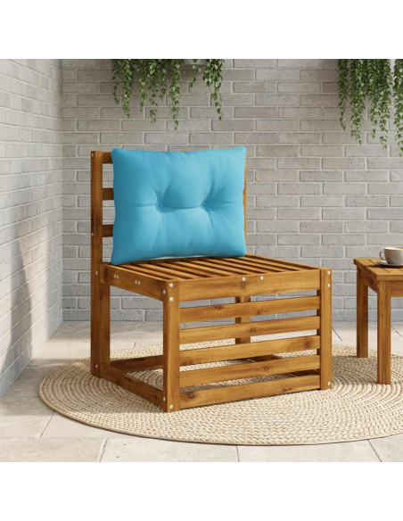 Cuscino per schienale PUTTEN 100% Poliestere Azzurro