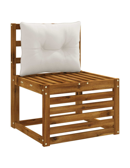 Cuscino per schienale PUTTEN 100% Poliestere Bianco