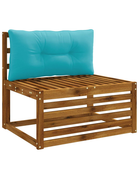 Cuscino per schienale PUTTEN 100% Poliestere Turchese