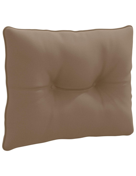 Cuscino per schienale PUTTEN 100% Poliestere Tortora