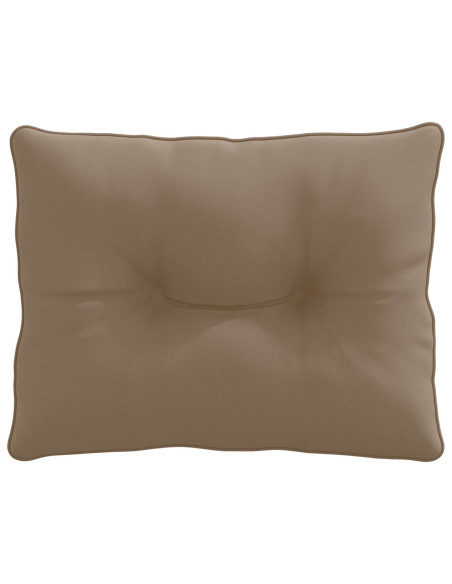 Cuscino per schienale PUTTEN 100% Poliestere Tortora