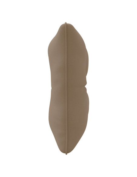 Cuscino per schienale PUTTEN 100% Poliestere Tortora