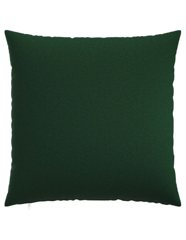 Federa 6 pz HEERLEN Verde Scuro 60 x 60 cm Tessuto