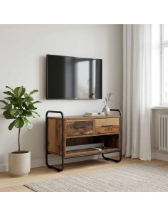 Mobile TV 60 x 30 x 50 cm Legno antico Legno ingegnerizzato