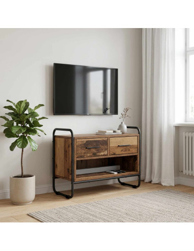 Mobile TV 60 x 30 x 50 cm Legno antico Legno ingegnerizzato