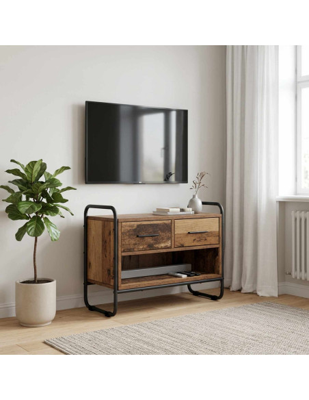 Mobile TV 60 x 30 x 50 cm Legno antico Legno ingegnerizzato