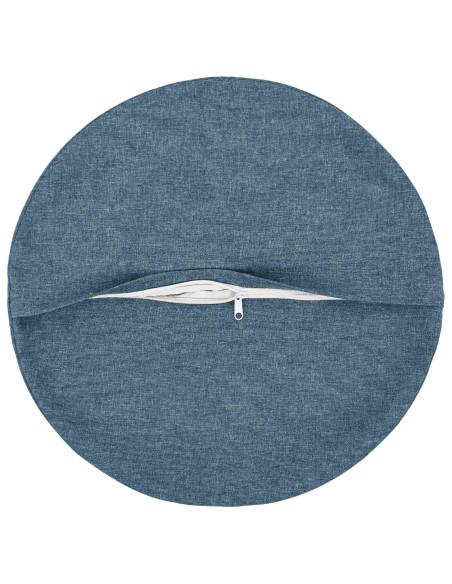 Federa 6 pz HEERLEN Blu jeans Ø 60 cm Tessuto