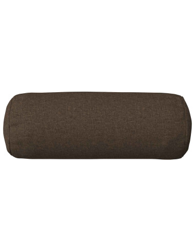 Federa 2 pz HEERLEN Tortora Ø 15 x 40 cm Tessuto