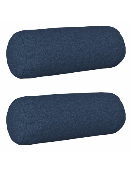 Federa 2 pz HEERLEN Blu Ø 15 x 40 cm Tessuto