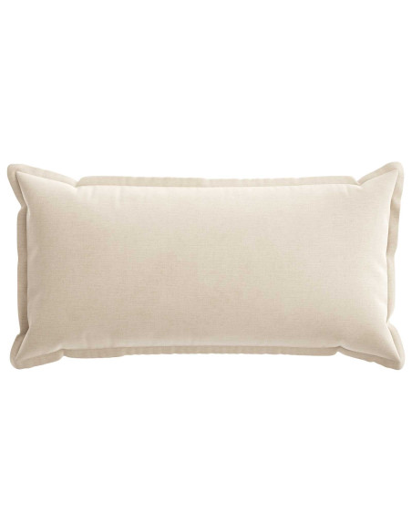 Federa 6 pz HOUTEN Crema 40 x 80 cm Tessuto Chenille