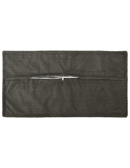 Federa 2 pz HOUTEN Antracite 40 x 70 cm corduroy