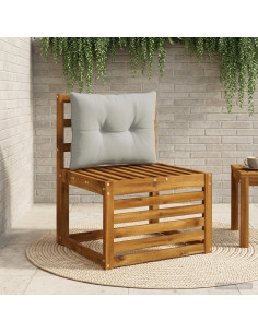 Cuscino per schienale PUTTEN 100% Poliestere Grigio