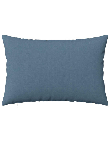 Federa 6 pz HEERLEN Blu jeans 50 x 80 cm Tessuto