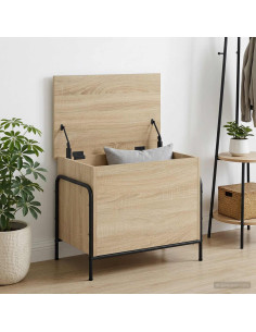 Scatola di Stoccaggio Rovere Sonoma 80 x 40 x 49,5 cm