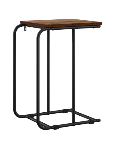 Tavolo laterale Legno antico 40 x 31 x 55 cm