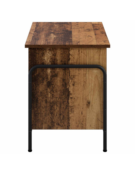 Scatola di Stoccaggio Legno antico 80 x 40 x 49,5 cm