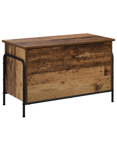 Scatola di Stoccaggio Legno antico 80 x 40 x 49,5 cm
