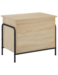 Scatola di Stoccaggio Rovere Sonoma 80 x 40 x 49,5 cm 2