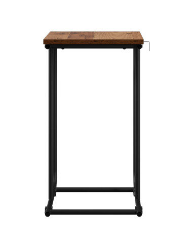 Tavolo laterale Legno antico 40 x 31 x 55 cm