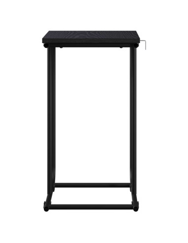 Tavolo laterale Rovere Nero 40 x 31 x 55 cm