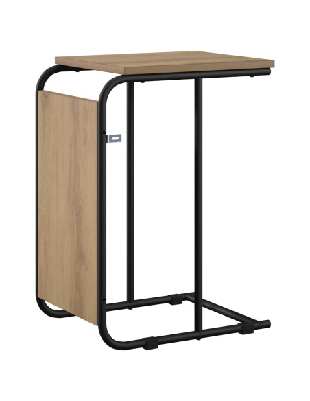 Tavolo laterale Rovere Artigianale 40 x 31 x 55 cm