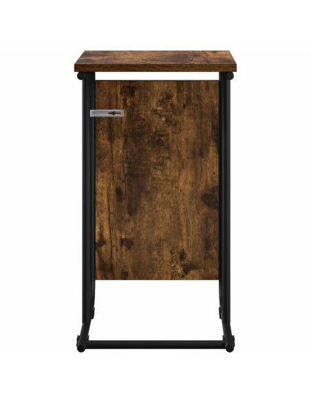 Tavolo laterale Rovere Fumo 40 x 31 x 55 cm