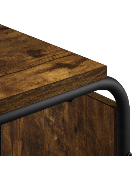 Tavolo laterale Rovere Fumo 40 x 31 x 55 cm