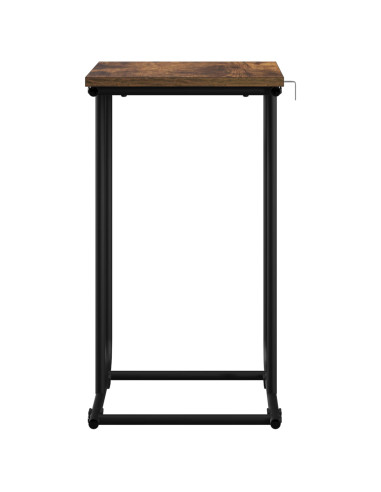 Tavolo laterale Rovere Fumo 40 x 31 x 55 cm