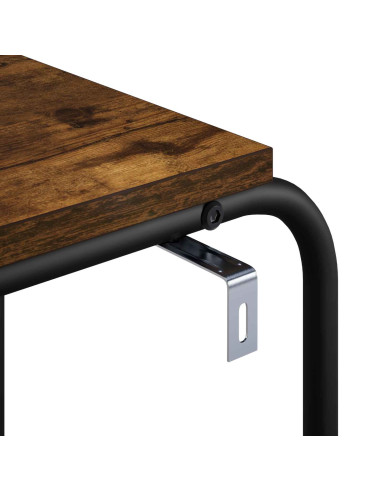 Tavolo laterale Rovere Fumo 40 x 31 x 55 cm
