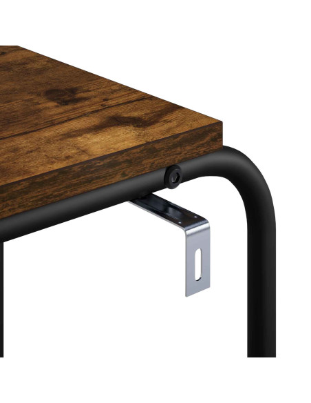 Tavolo laterale Rovere Fumo 40 x 31 x 55 cm