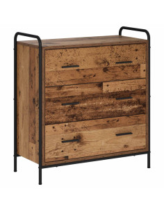 Credenza Legno antico 97 x 33 x 81 cm Legno ingegnerizzato